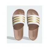 Dámské pantofle (plážová obuv) ADIDAS Adilette Comfort W cloud white cloud white matte gold · záber 5