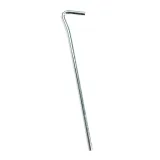 QUECHUA Stanové kolíky z recyklovanej ocele 18 cm 10 ks bez · záber 2