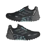Dámská běžecká trailová obuv ADIDAS Terrex Agravic Flow 2.0 GTX core black grey six dash grey · záber 3