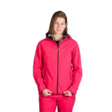 Dámská turistická softshellová bunda NORTHFINDER TINA-355pink · záber 2