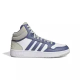 Pánská rekreační obuv ADIDAS Hoops 3.0 Mid cloud white preloved blue putty grey · záber 2