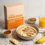 GymBeam Proteinová rýžová kaše (hydro) - Příchuť: Bez příchuti | Hmotnost: 0,36 kg | Balení: 8 · záber 5