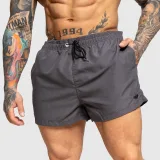 Pánské plavky Iron Aesthetics Beach Mode, šedé · záber 1