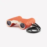 QUECHUA Turistický ďalekohľad Hike 100 bez nastavovania 6×25 oranžový bez · záber 1