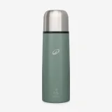 QUECHUA Antikorová termoska s pohárikom 0,4 l zelená 400 ml · záber 1