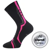 Dámske turistické ponožky VOXX 1 PACK-Thorx-Black Pink · záber 1