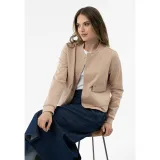 Dámska bunda VOLCANO J-KALIA-BEIGE · záber 3