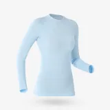 WEDZE Dámske lyžiarske termotričko BL 500 svetlomodré L-XL · záber 2