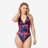 DECATHLON Jednodielne dámske plavky Clea Poly na surfovanie 2XL · záber 1