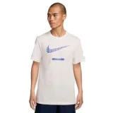 Pánské tričko s krátkým rukávem NIKE M NSW TEE 6 MO SWOOSH-121 SUMMIT WHITE · záber 1