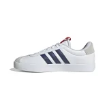 Pánská vycházková obuv ADIDAS VL Court 3.0 cloud white dark blue better scarlet · záber 3