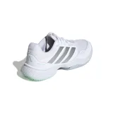 ADIDAS ADIDAS Gamecourt 3 dámska tenisová obuv bielo-strieborná 39 1/3 · záber 2