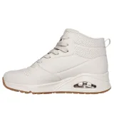 Dámská rekreační obuv SKECHERS Uno Lace Up High off white · záber 3
