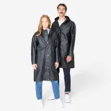 BTWIN Unisex nepremokavá cyklistická parka 540 čierna L · záber 1