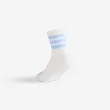 ADIDAS ADIDAS detské vysoké tenisové ponožky 3 páry modré biele 34-36 · záber 2