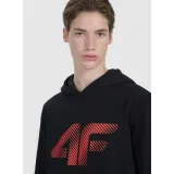 Pánská mikina s kapucí 4F SWEATSHIRT M1766-020S-DEEP BLACK · záber 2
