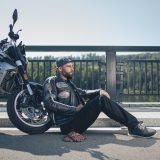Kožené moto rukavice W-TEC Dahmer - Veľkosť: L · záber 3