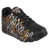 Dámská rekreační obuv SKECHERS Uno Metallic Love black gold · záber 1