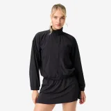 DOMYOS Dámska fitness bunda priedušná čierna L · záber 1
