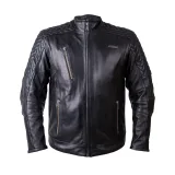 Kožená moto bunda W-TEC Elcabron Farba čierna, · záber 2