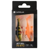 CAPERLAN Súprava mäkkých umelých nástrah shad 70 RTC ostriež/oranžový bez · záber 2