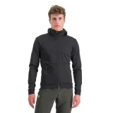 Pánská cyklistická bunda s kapucí SPORTFUL Metro softshell, black · záber 1