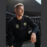 Pánské polo s dlouhým rukávem 4F x Robert Lewandowski - černé · záber 1