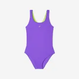 DECATHLON Dámske jednodielne plavky Kimy fialové L · záber 2