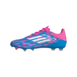 Pánské outdoorové fotbalové kopačky ADIDAS F50 League M FG solar blue cloud white solar pink · záber 3