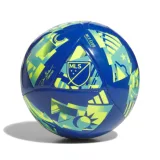 Fotbalový míč ADIDAS MLS CLB GLOBLU SAMBLU SYELLO · záber 1