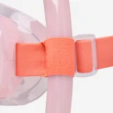 DECATHLON Súprava na šnorchlovanie 100 s maskou a šnorchlom s ventilom ružová M · záber 2