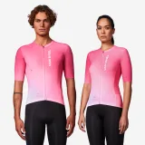 VAN RYSEL Unisex dres RCR-R 2 na cestnú cyklistiku krátky rukáv ružový S · záber 1