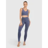 Dámské legíny 4F TIGHTS FNK F407-WAW25TFTIF407-30A-DARK BLUE ALLOVER · záber 3