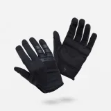 ROCKRIDER Detské dlhé letné cyklistické rukavice 8-14 rokov čierne 8 rokov · záber 1