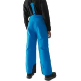 Chlapecké lyžařské kalhoty 4F JUNIOR TROUSERS FNK-JAW23TFTRM358-35S-TURQUOISE · záber 3