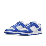 Pánská vycházková obuv NIKE Dunk Low photon dust racer blue white · záber 4