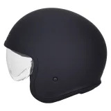 Moto prilba W-TEC Valkorne Noir Farba matne čierna, · záber 2