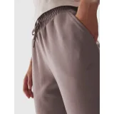 Dámské tepláky 4F TROUSERS-AW23TTROF507-83S-BEIGE · záber 5