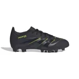 Chlapecké fotbalové kopačky outdoorové ADIDAS Predator Club Jr FG MG core black carbon lucid lemon · záber 1