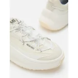 Vycházková obuv MOON BOOT MB MOON247 XLACE, A001 WHITE · záber 4