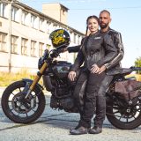 Moto prilba W-TEC Café Racer - Veľkosť: 53-54, XS | Farba: 3Ways Surf · záber 4