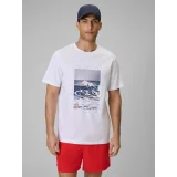 Pánské tričko s krátkým rukávem 4F TSHIRT M2783-10S-WHITE · záber 2