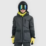 Dětská snowboardová bunda membrána 10000 - černá · záber 1