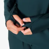 KIPSTA Dámska futbalová mikina Viralto 1/2 zips zelená L · záber 2