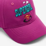 DECATHLON Šiltovka Supergirl fuchsiová ružová bez · záber 2