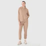Dámské tepláky typu jogger - béžové · záber 1