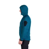 Pánská turistická mikina se zipem NORTHFINDER GIOELE-630inkblueblack · záber 4