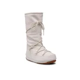 Dámske vysoké zimné topánky MOON BOOT HIGH RUBBER, 003 cream · záber 2