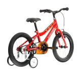 Kross Racer 3.0 16" červená/oranžová/biela - 10" (110-130 cm) · záber 3