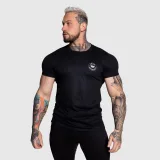 Pánske športové tričko Iron Aesthetics Circle, čierne · záber 1